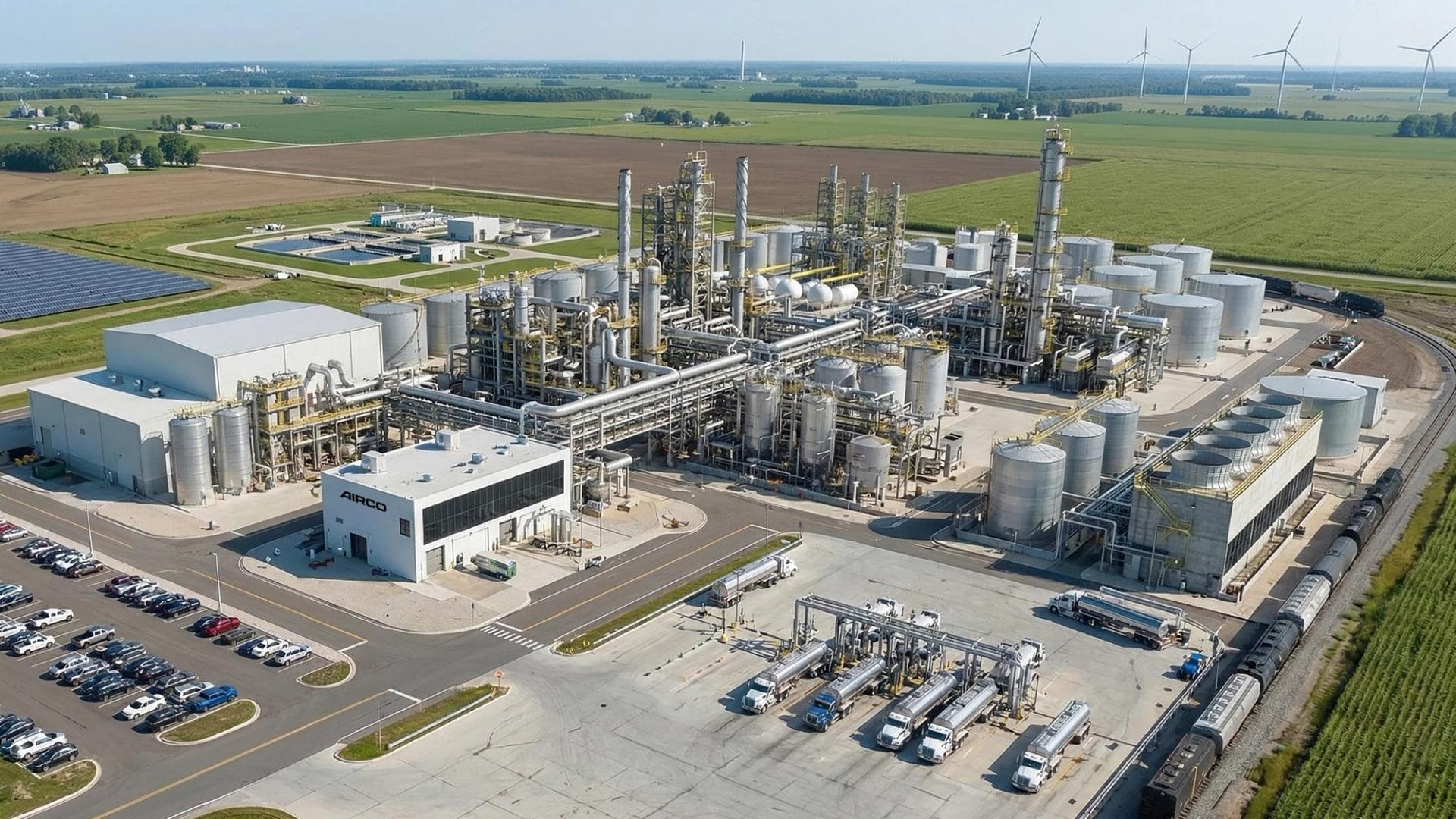 Air Company synthetic fuel manufacturing facility