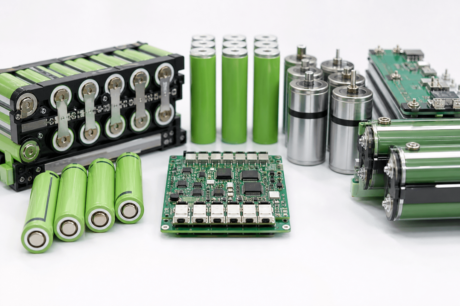 Battery materials and energy storage components