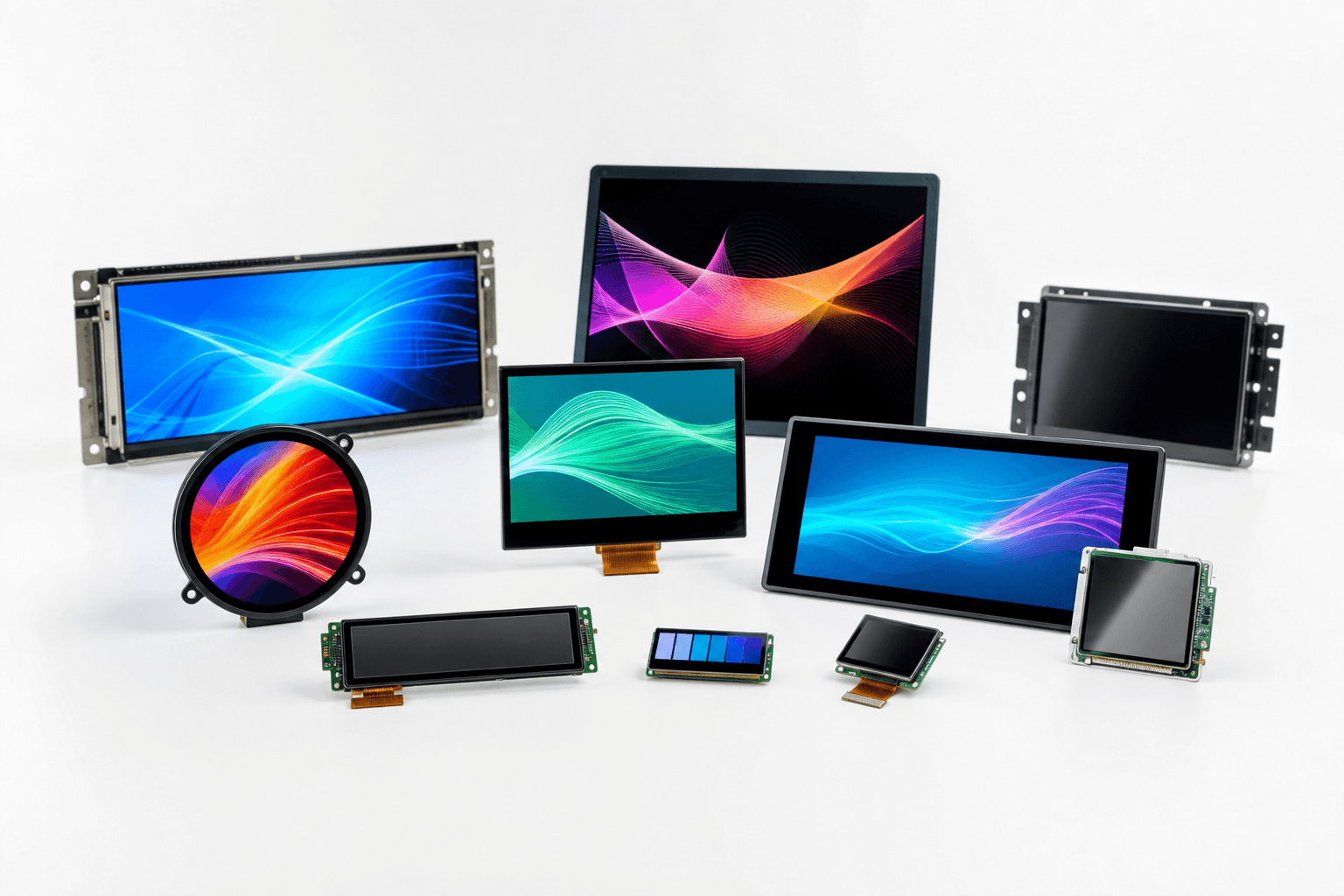 Display panels and screen modules
